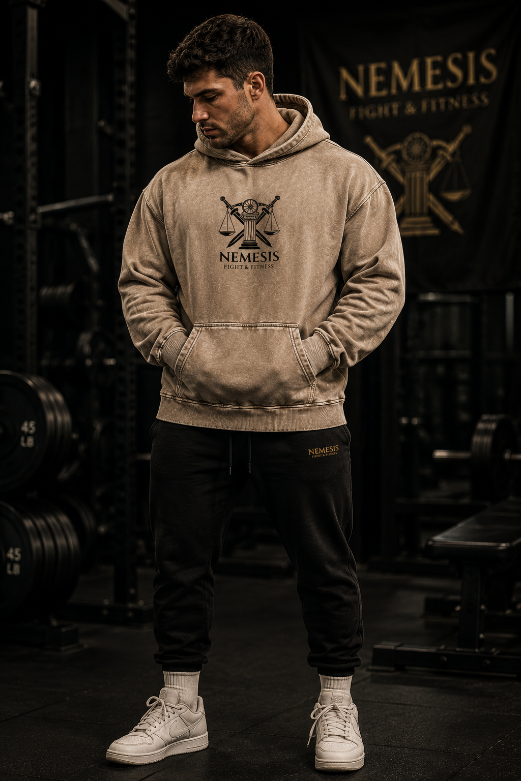 Nemeis,Judgment,Hoodie,Oversized,Fightwear,Gymwear,Unisex