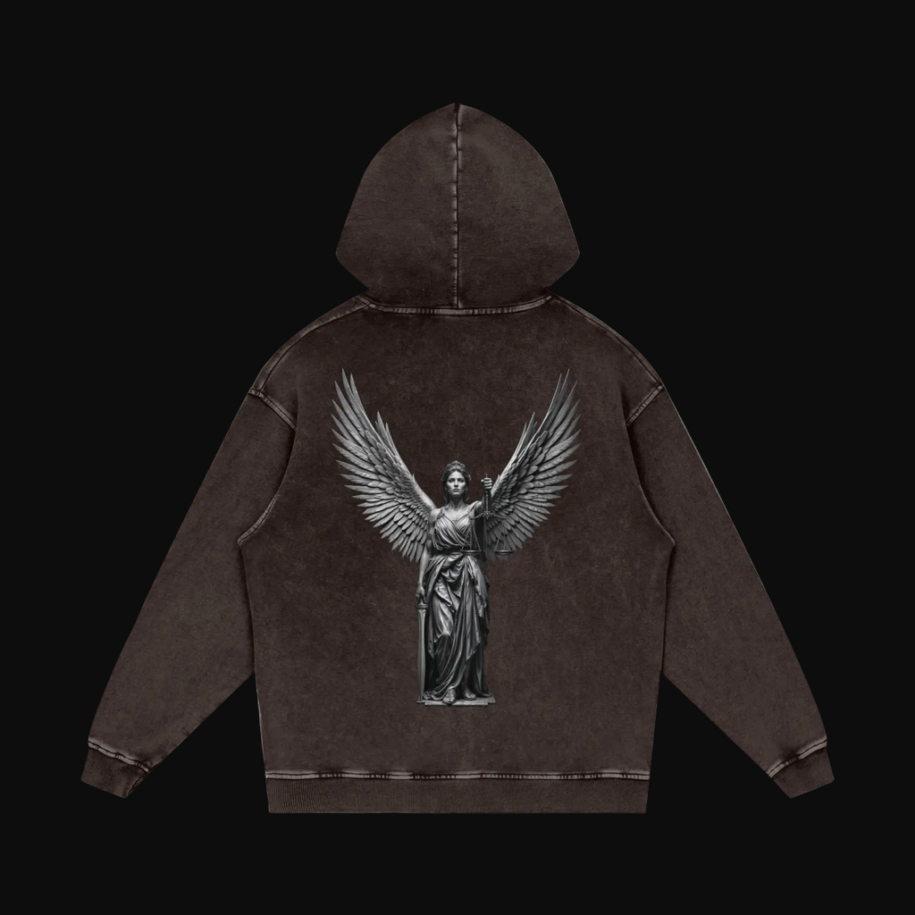 Nemesis,Judgment,Collection,Hoodie,Washed,Oversized,Unisex,gymwear,fightwear,streetwear
