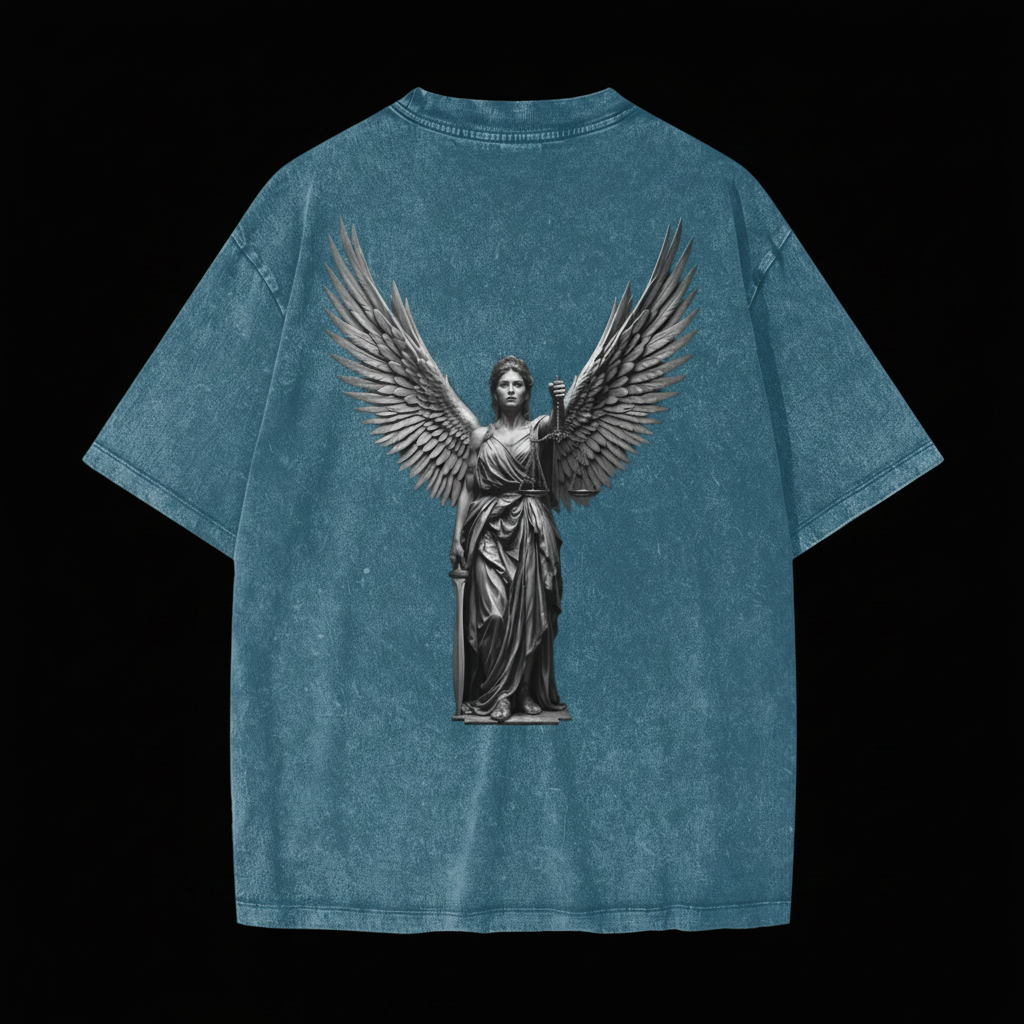 Nemesis,Vengeance,TShirt,Wash,Heavyweight,Unisex,Fightwear,Gymwear