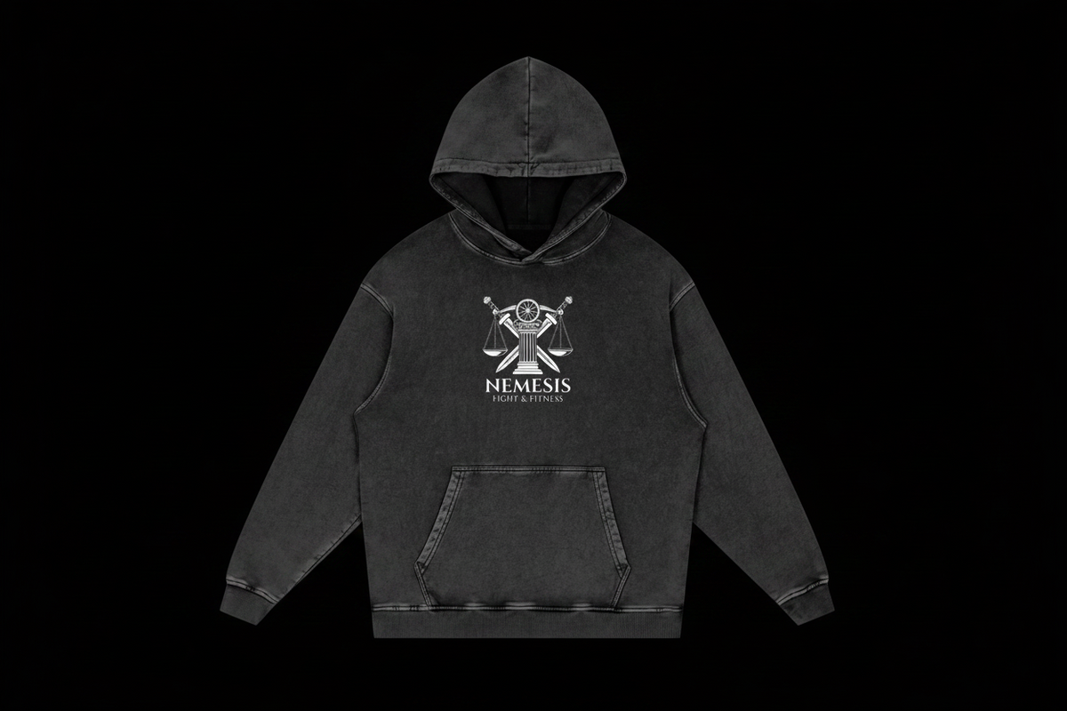 Nemeis,Judgment,Hoodie,Oversized,Fightwear,Gymwear,Unisex