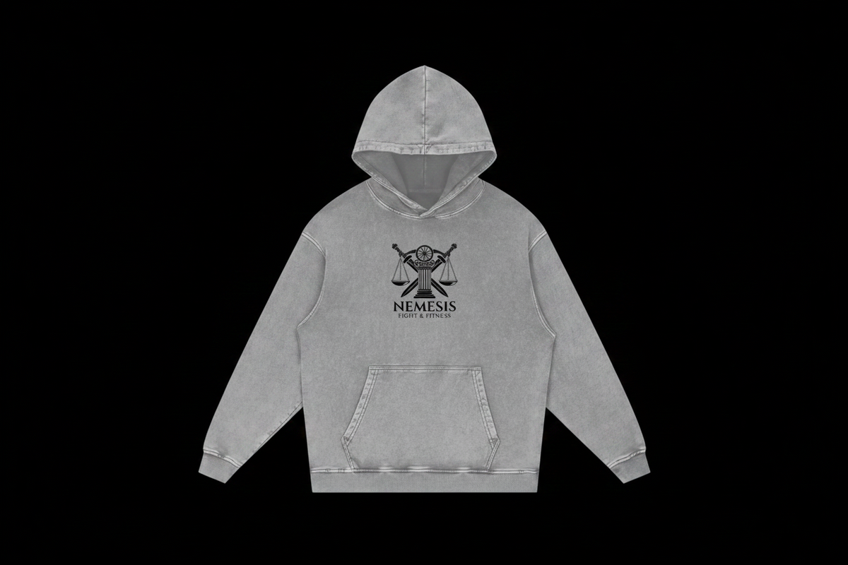 Nemeis,Judgment,Hoodie,Oversized,Fightwear,Gymwear,Unisex