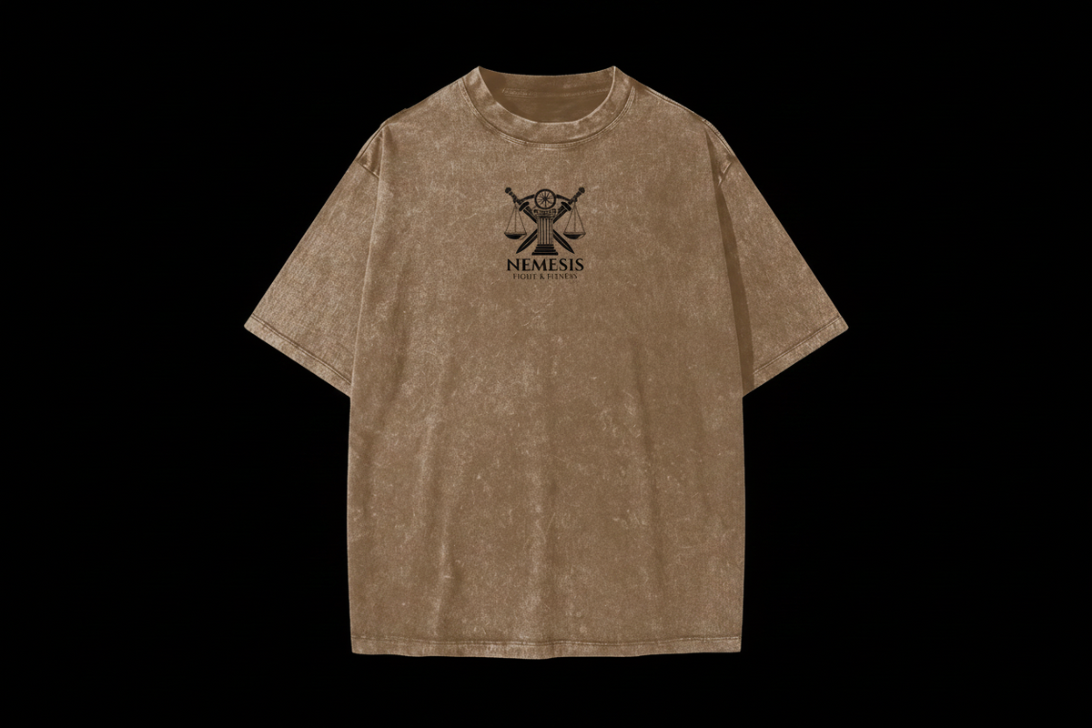 nemesis,Judgment,TShirt,Wash,Heavyweight,Unisex,Fightwear,Gymwear