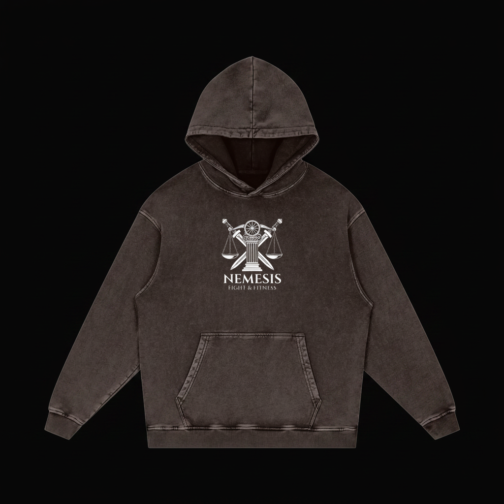 Nemeis,Judgment,Hoodie,Oversized,Fightwear,Gymwear,Unisex